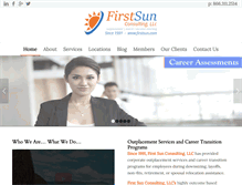 Tablet Screenshot of firstsun.com
